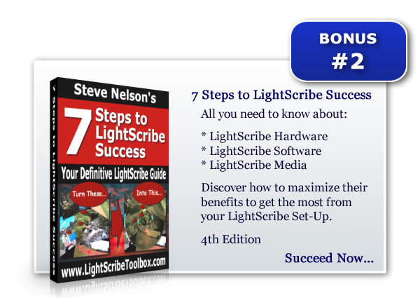 LightScribe Success in 7 Steps
